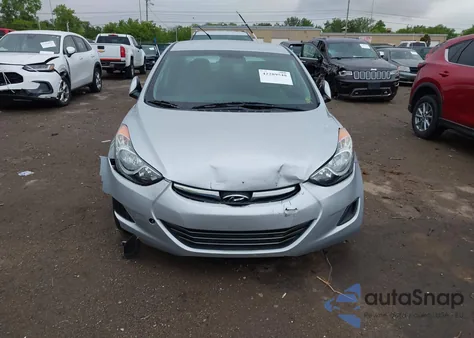 2013 Hyundai Elantra Gls z USA, uszkodzony, nr VIN 5NPDH4AE2DH321624
